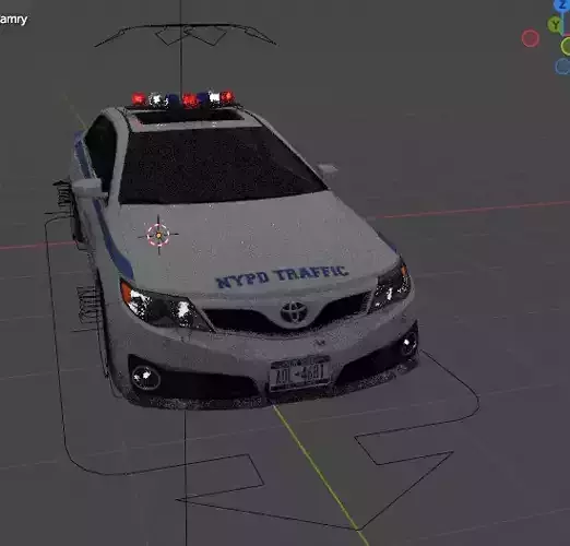 police car