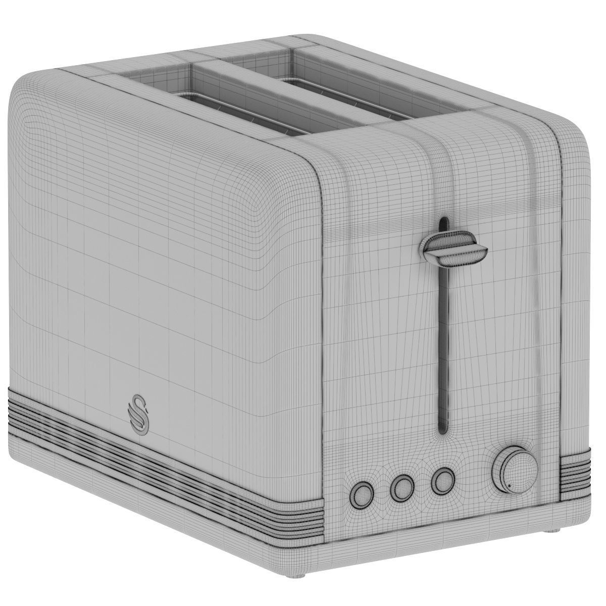 SWAN kitchen appliances 3D model_13