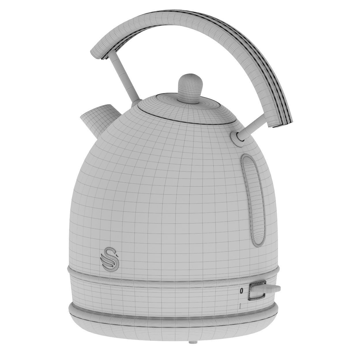 SWAN kitchen appliances 3D model_12