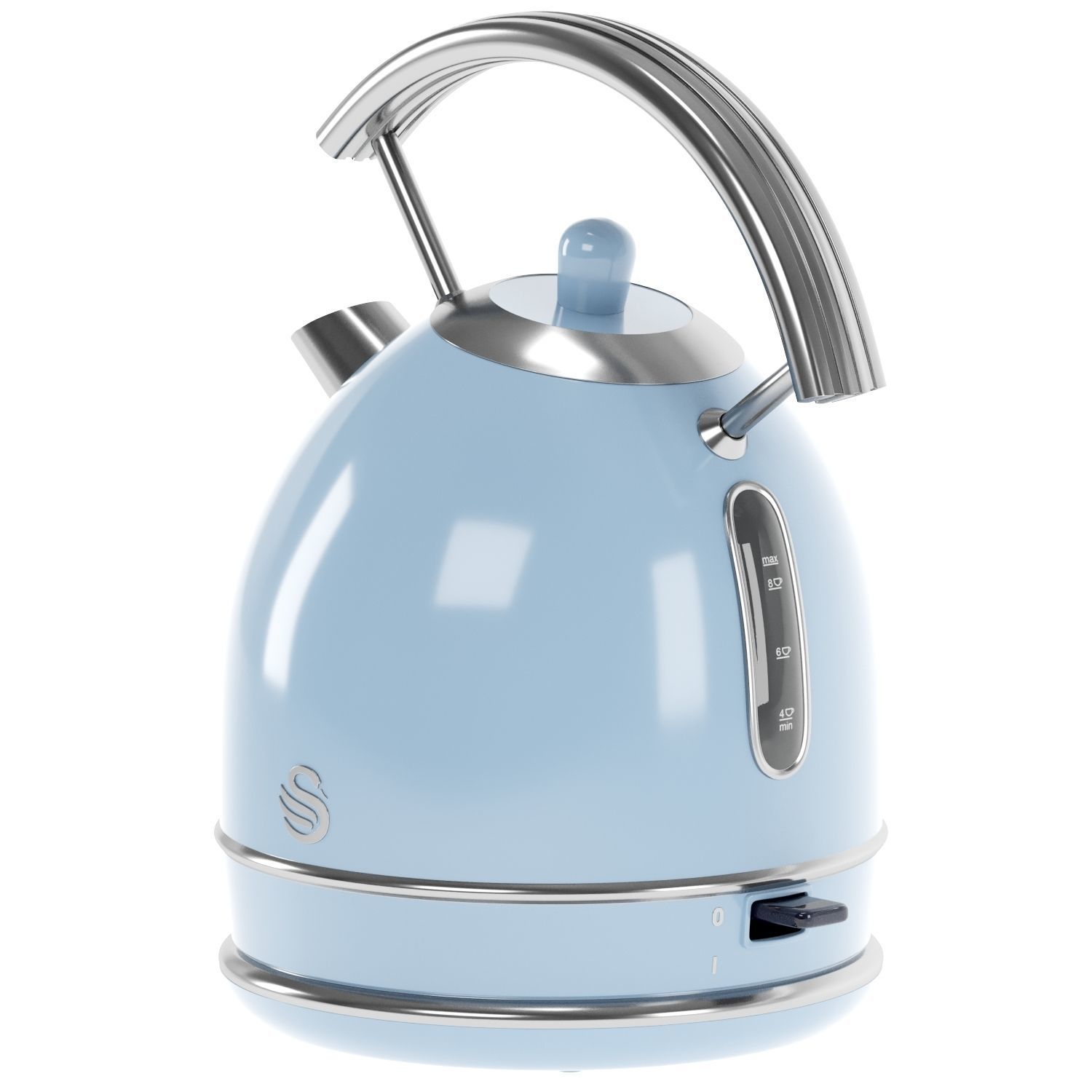 SWAN kitchen appliances 3D model_4