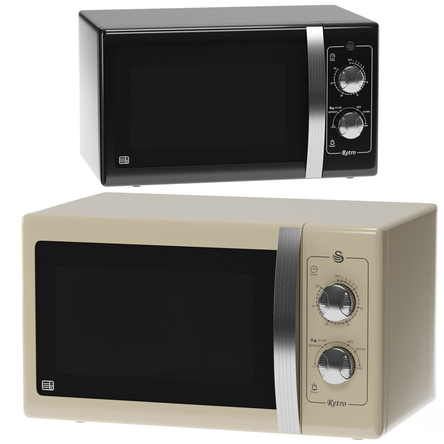 SWAN kitchen appliances 3D model_10