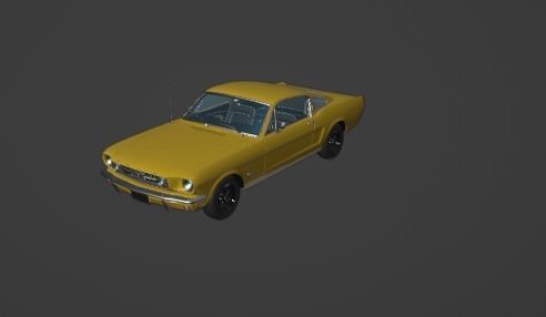 super car  3D model_2