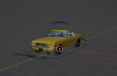 super car  3D model_0