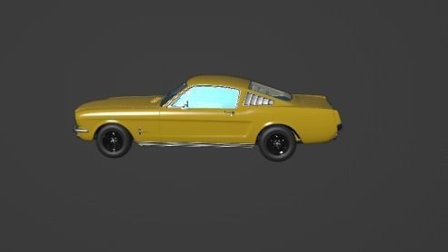 super car  3D model_1