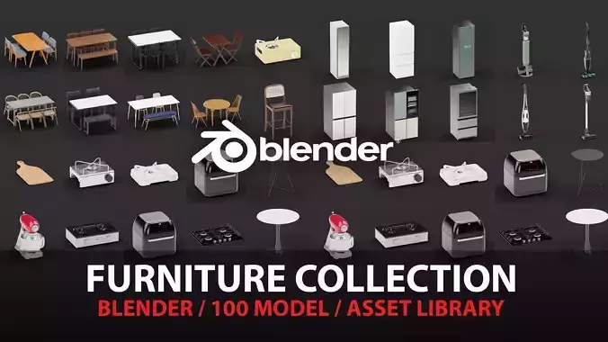 100 Furniture Models Vol 17