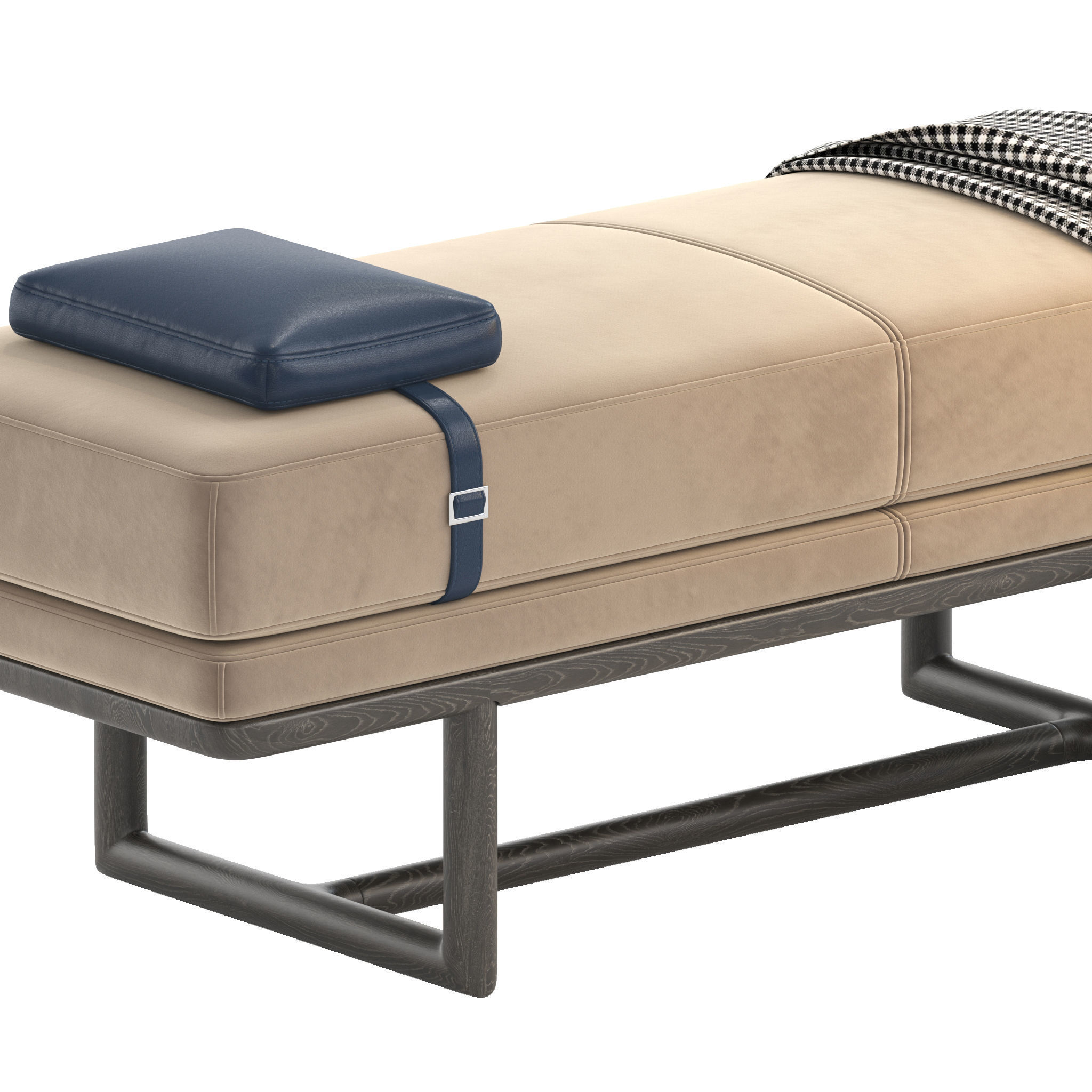 Henry bench 3D model_2