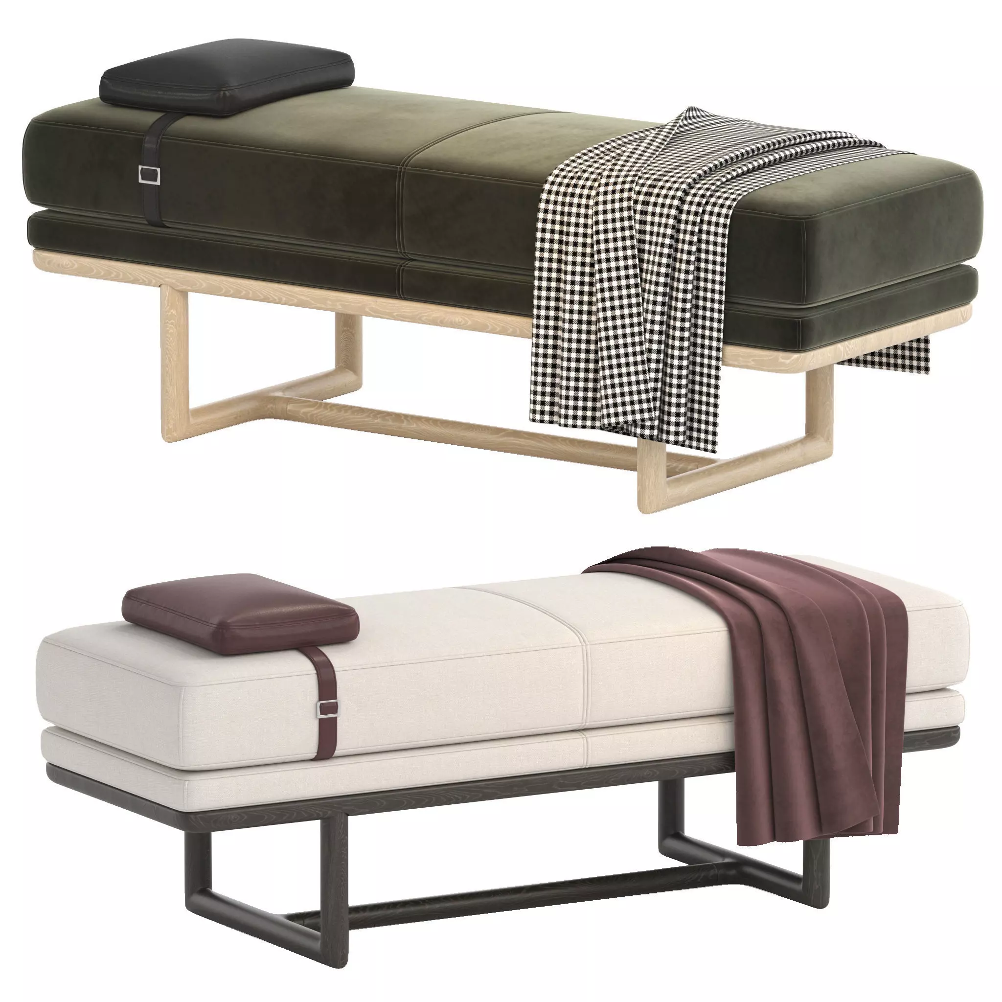 Henry bench 3D model_0