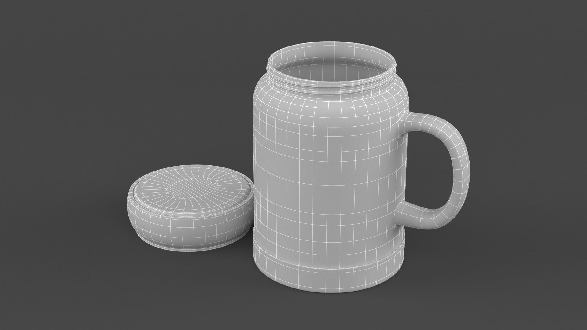 Starbucks Coffee Cup 3D model_9