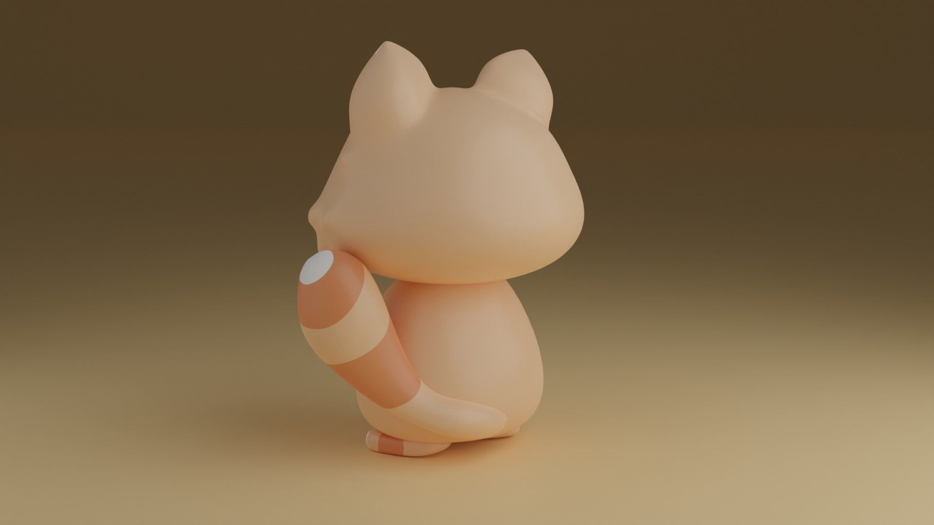 kitty 3D print model_13