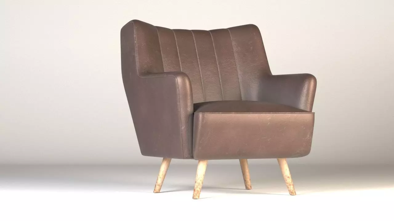 Rosie Accent Chair Free 3D model