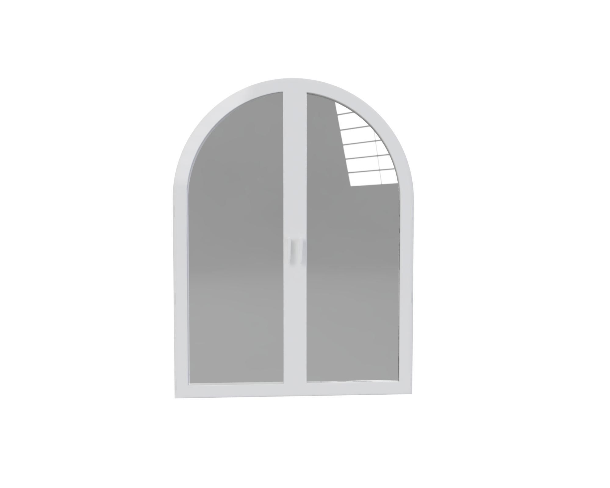 Window arc 3D model_5