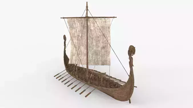 Viking Ship Unfolded 