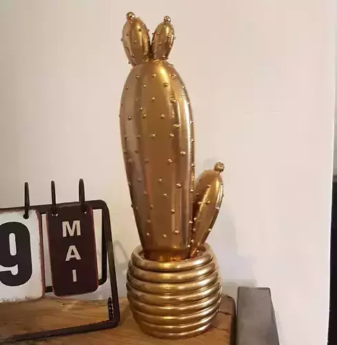 Opuntia cactus 3D print model