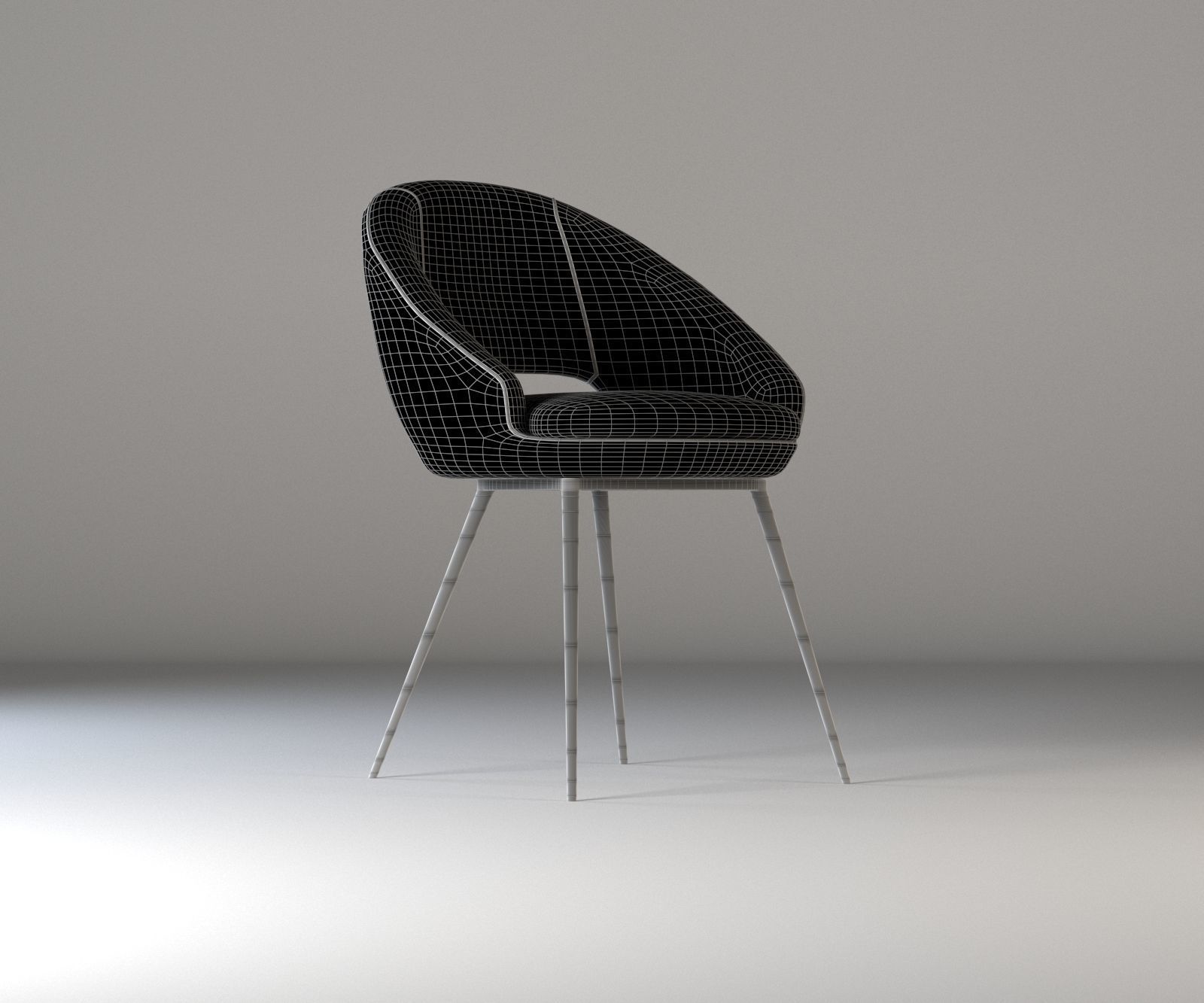 Hewitt Dining Chairs Free 3D model_2