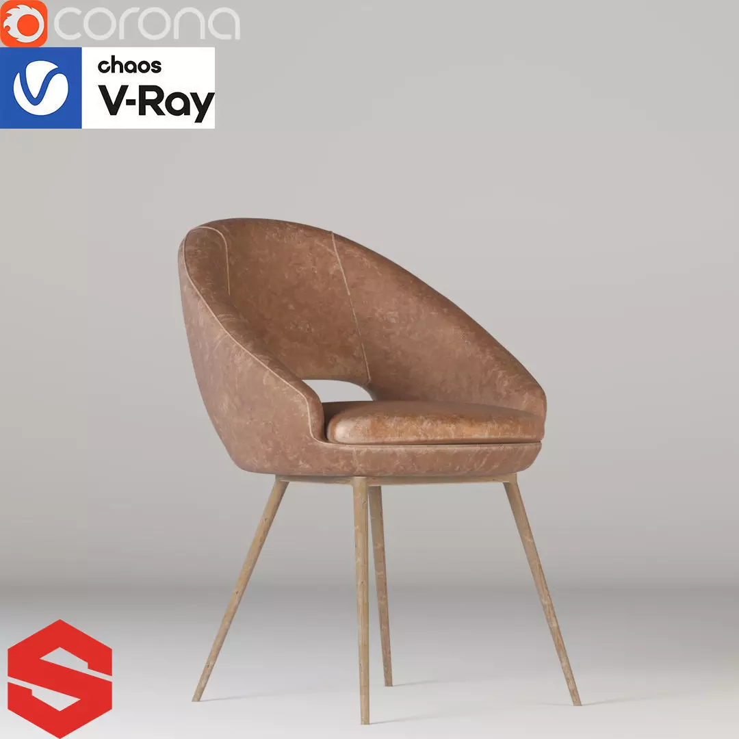 Hewitt Dining Chairs Free 3D model_0