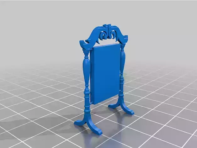 Miniature fire screen