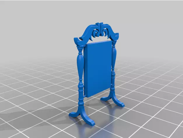 Miniature fire screen Free 3D print model