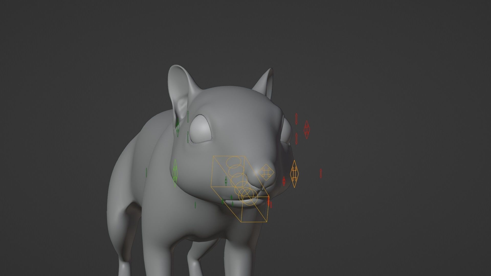 Chipmunk Animation VFX Grace 3D model_24