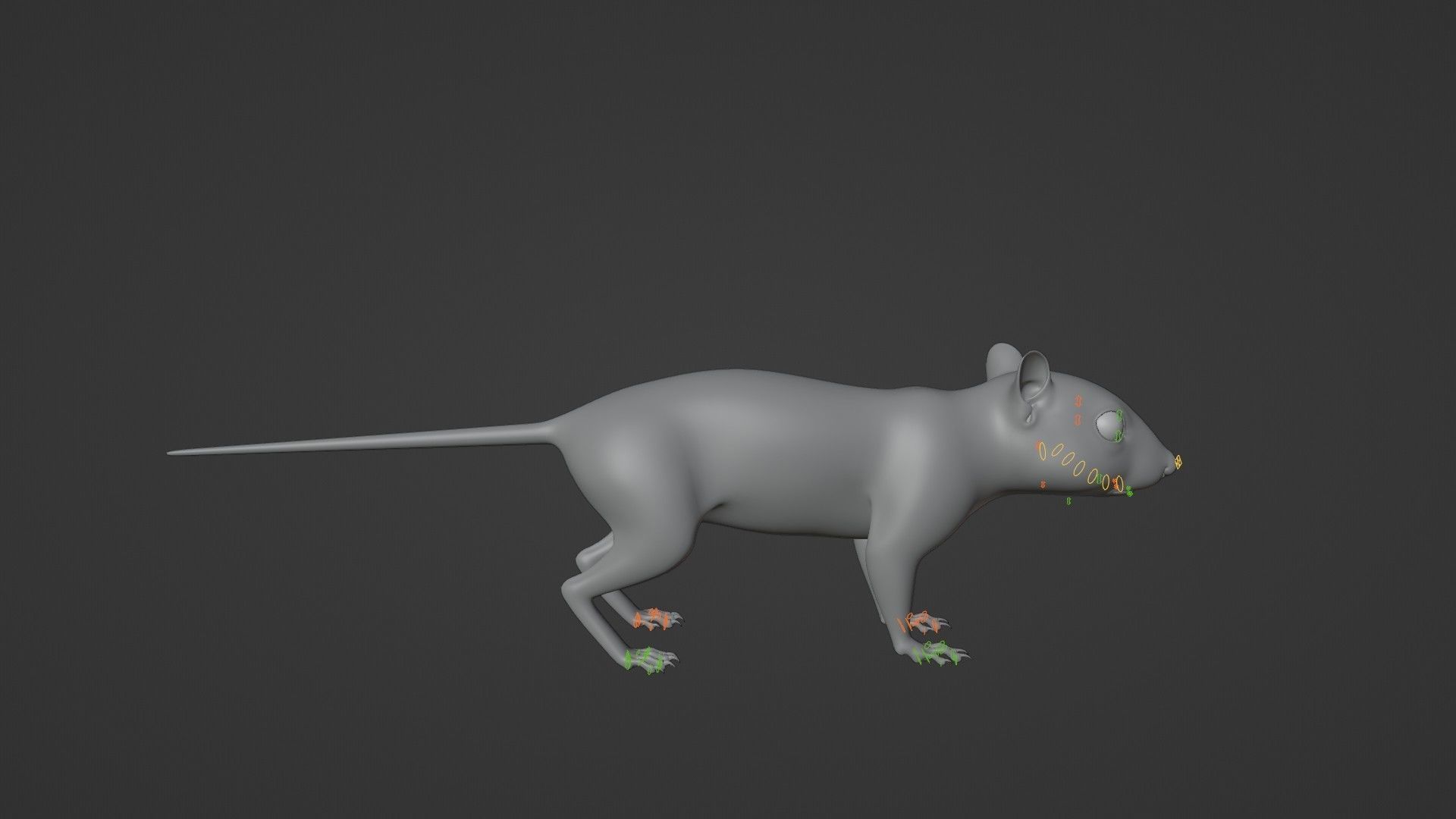 Chipmunk Animation VFX Grace 3D model_21