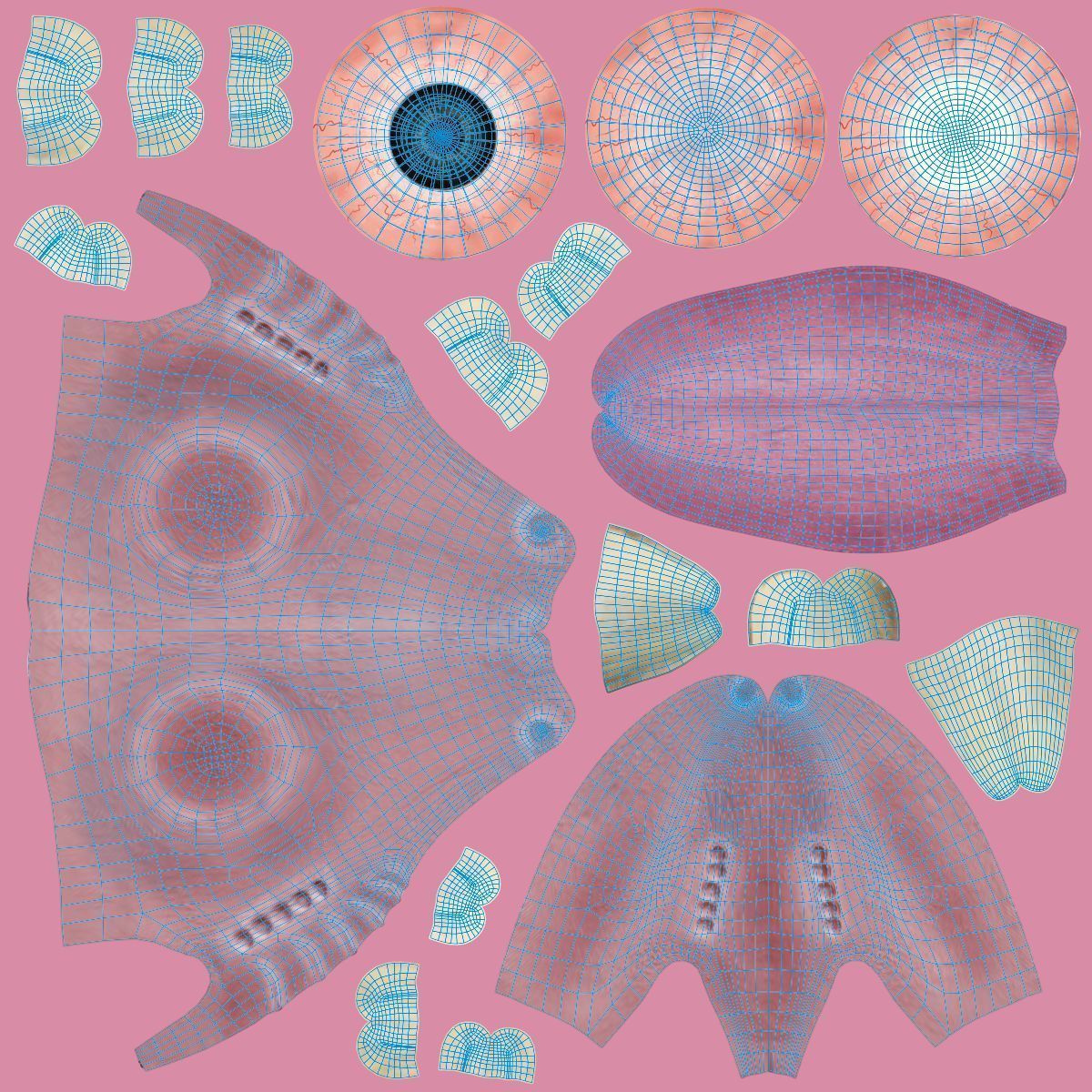 Chipmunk Animation VFX Grace 3D model_33