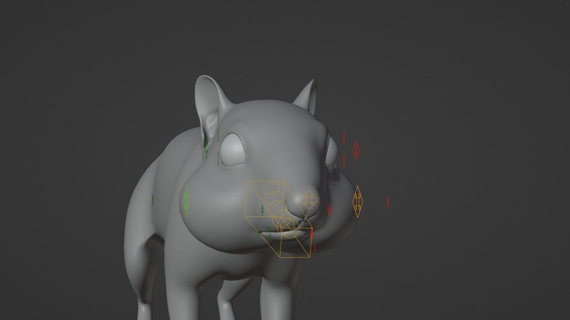 Chipmunk Animation VFX Grace 3D model_27