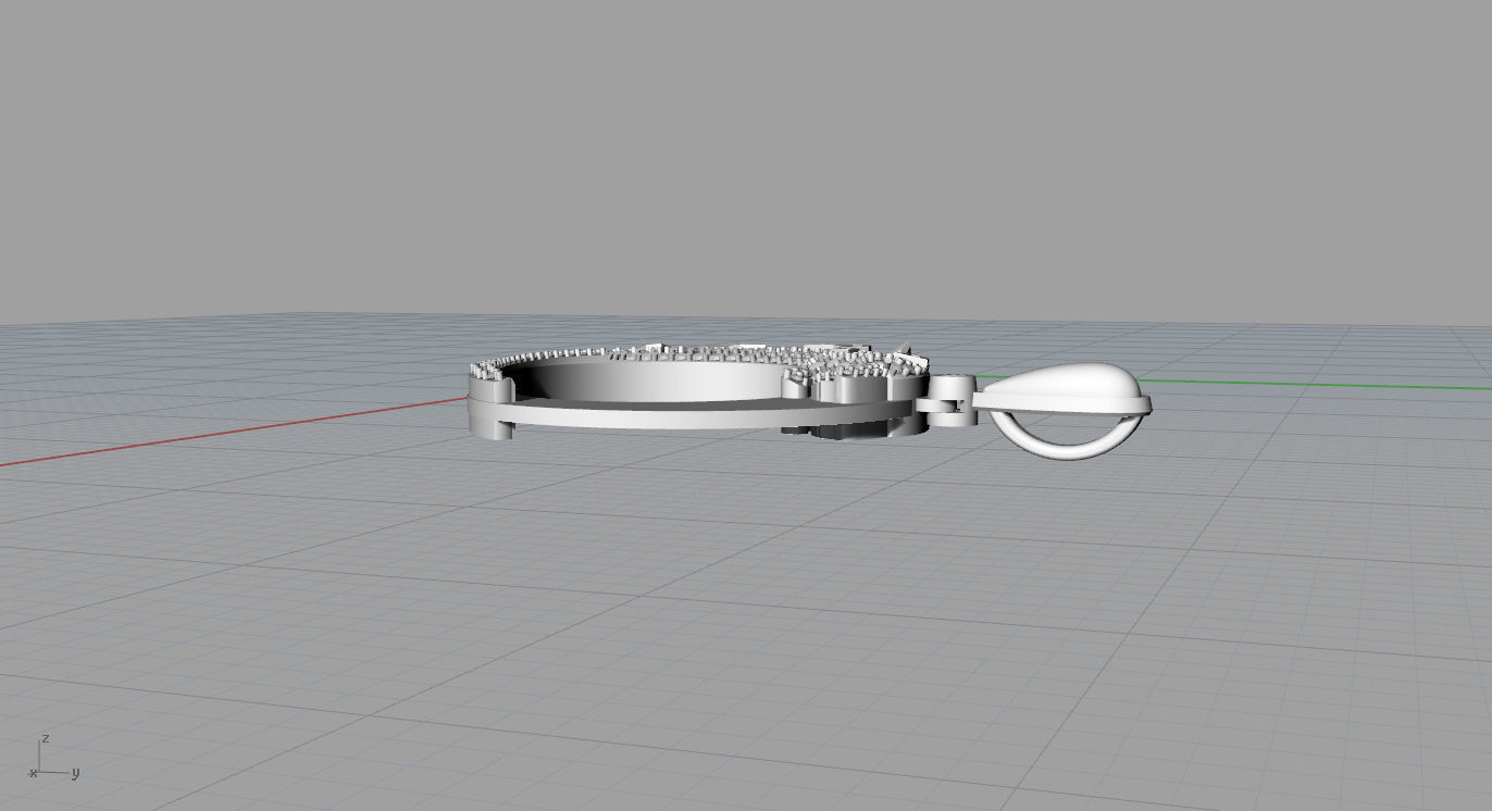 Pendant 3D print model_8