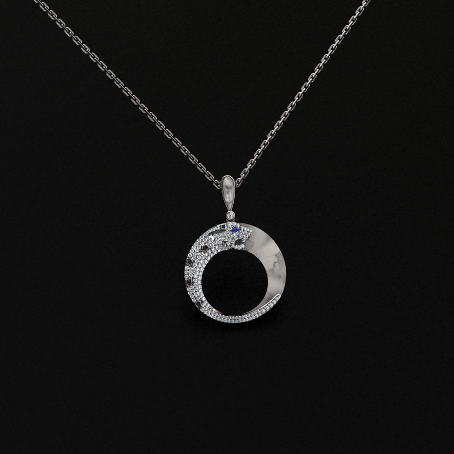 Pendant 3D print model_3