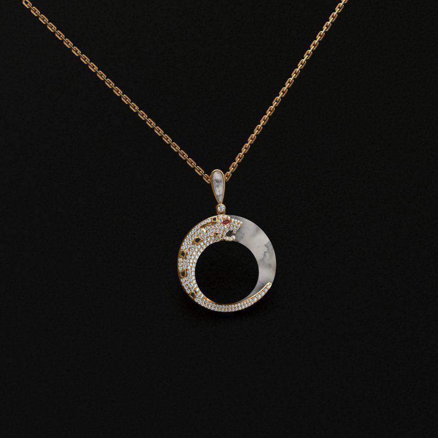 Pendant 3D print model_2