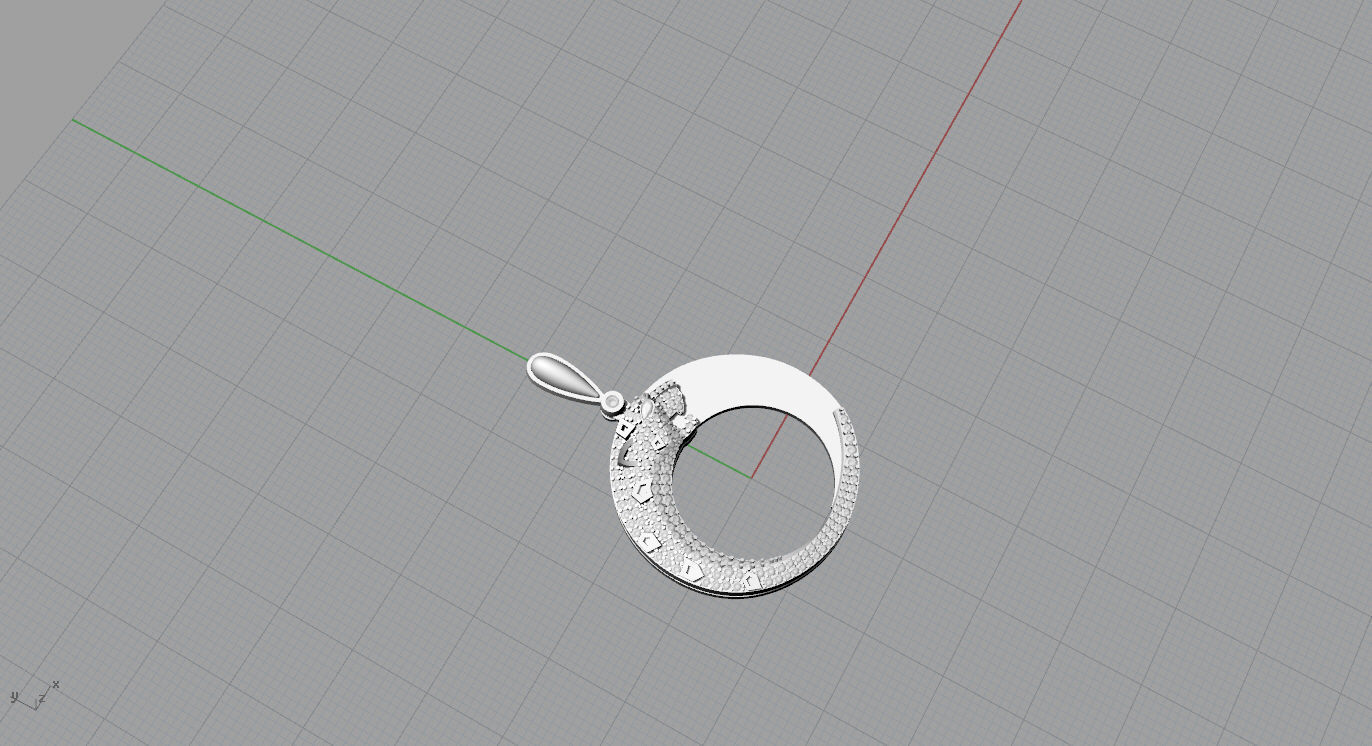 Pendant 3D print model_13