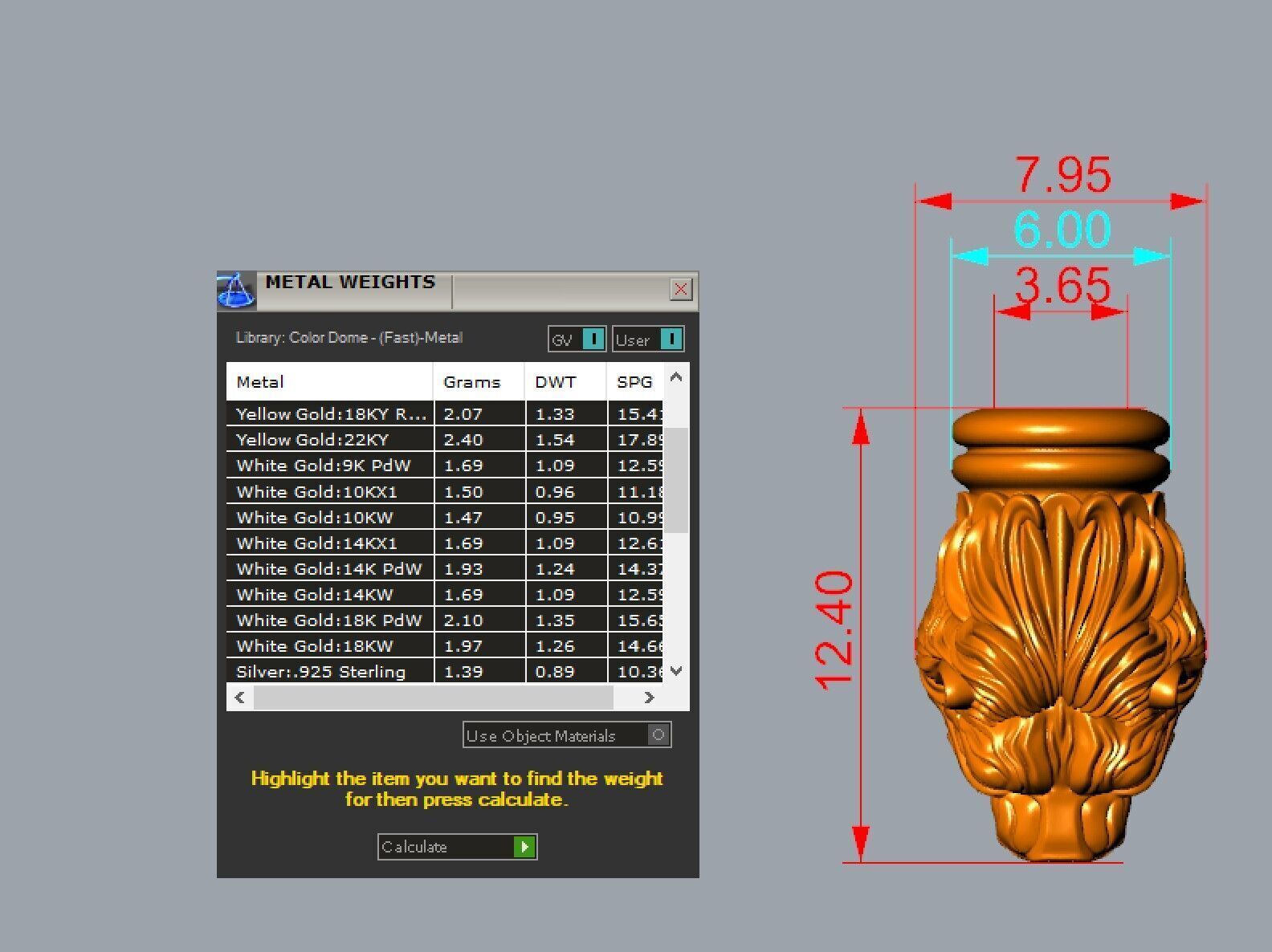 Lion Head for Chain Bracelet 3D print model_16