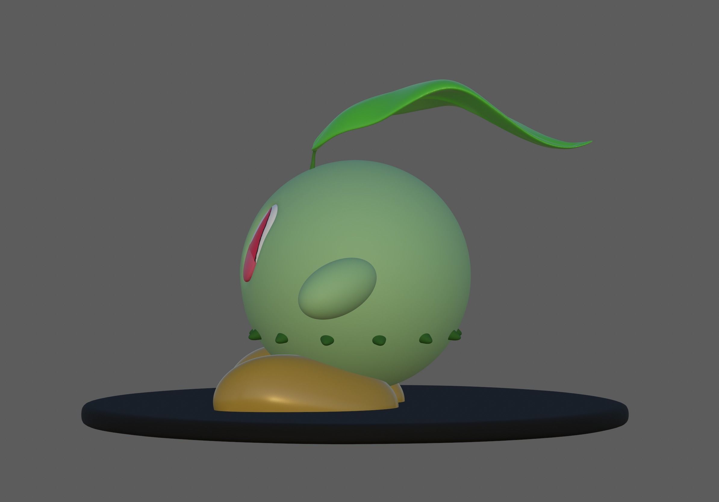 Chikerbita 3D print model_3