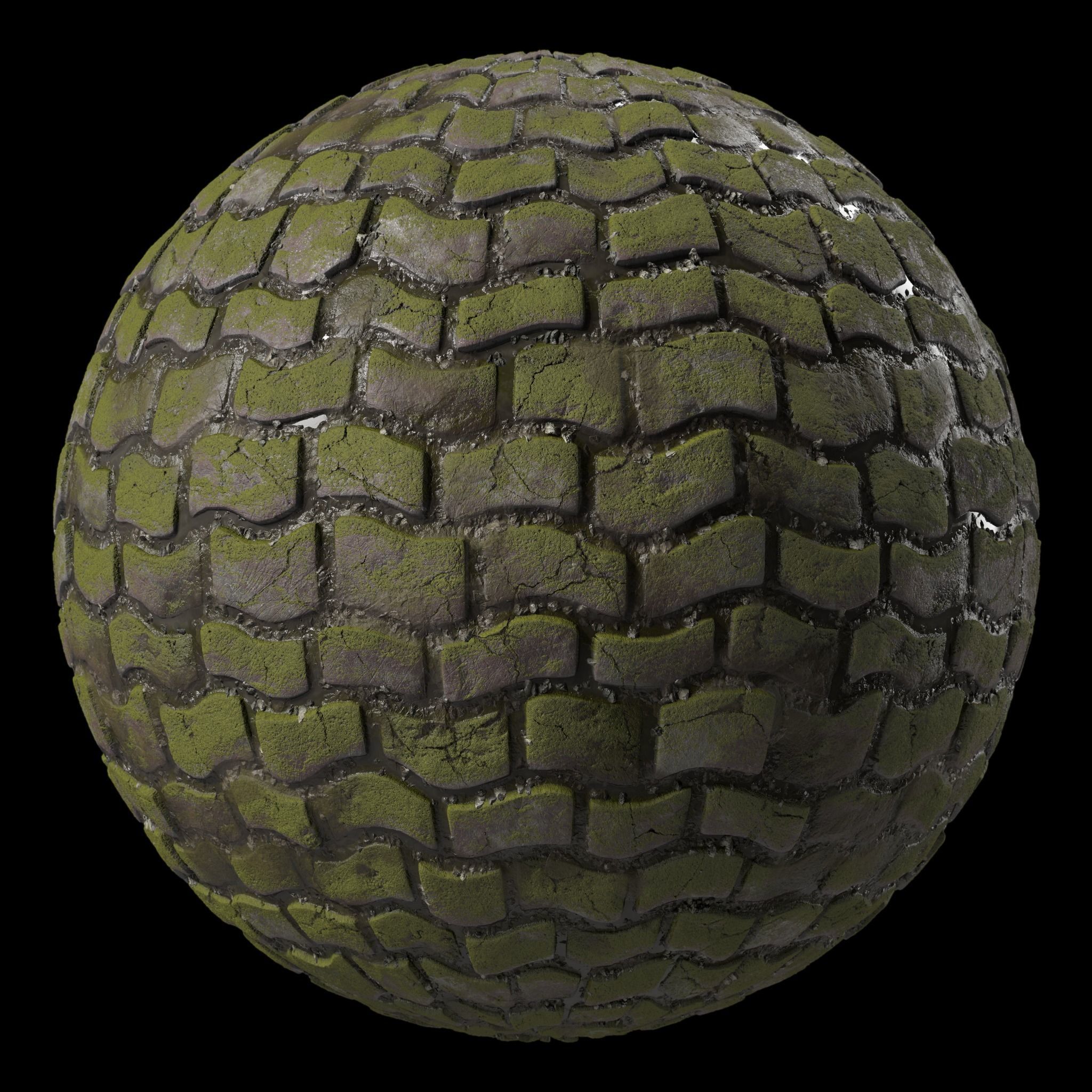 Pavement Materials 37- Paving By Snow and Mud Seamless Texture_1