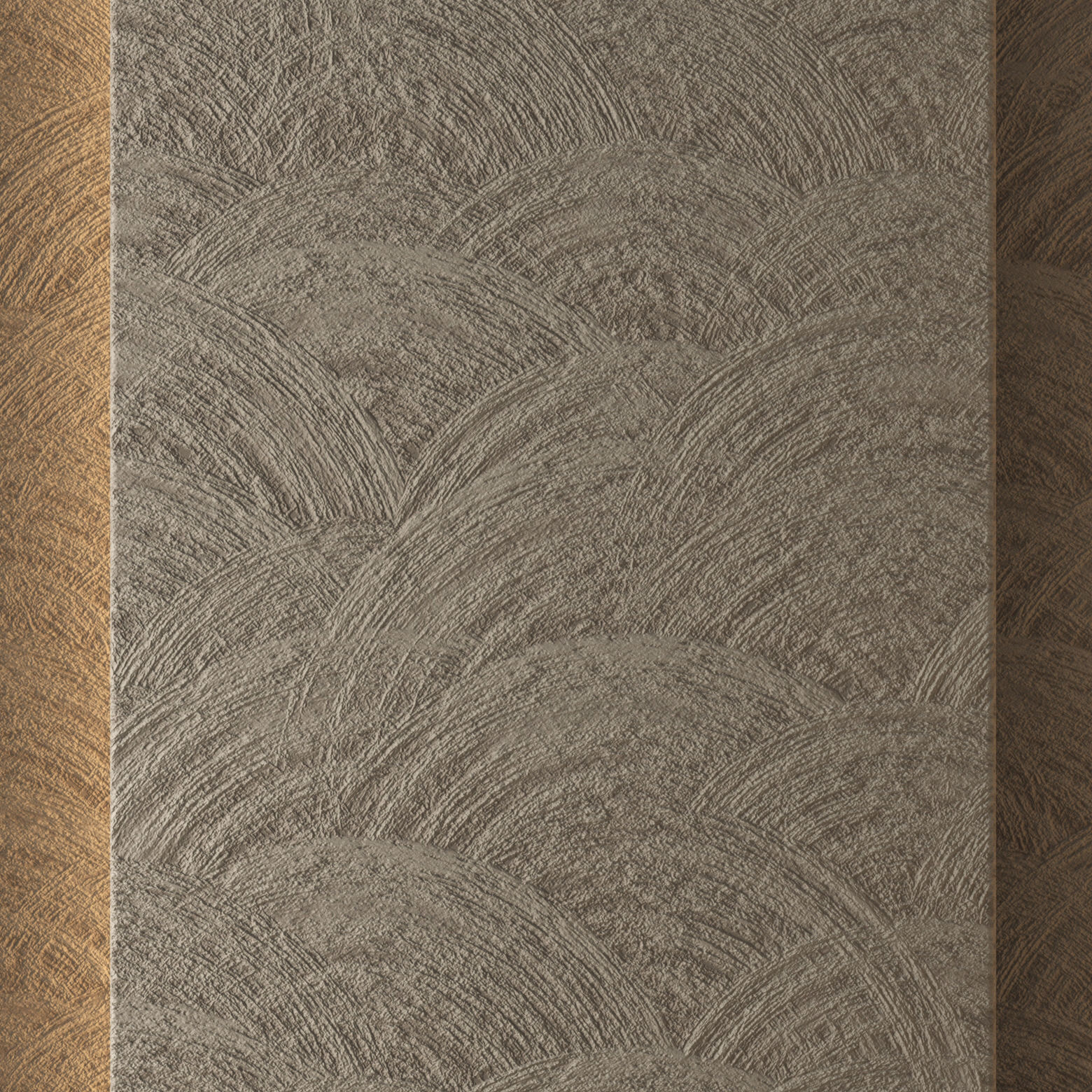 Stucco Brush Straight Plaster 8K -Seamless-Tileable -DrCG No 106 3D model_2