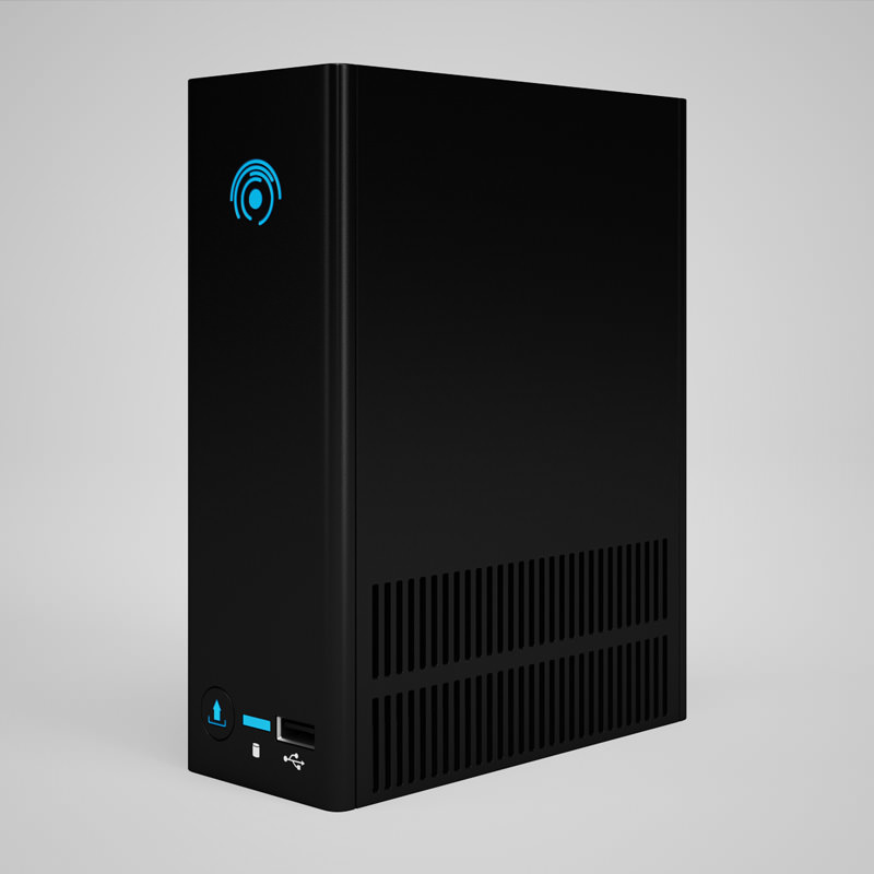 CGAxis External HDD 3D model_1