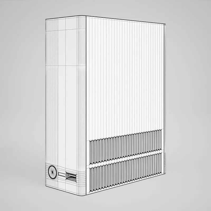 CGAxis External HDD 3D model_0