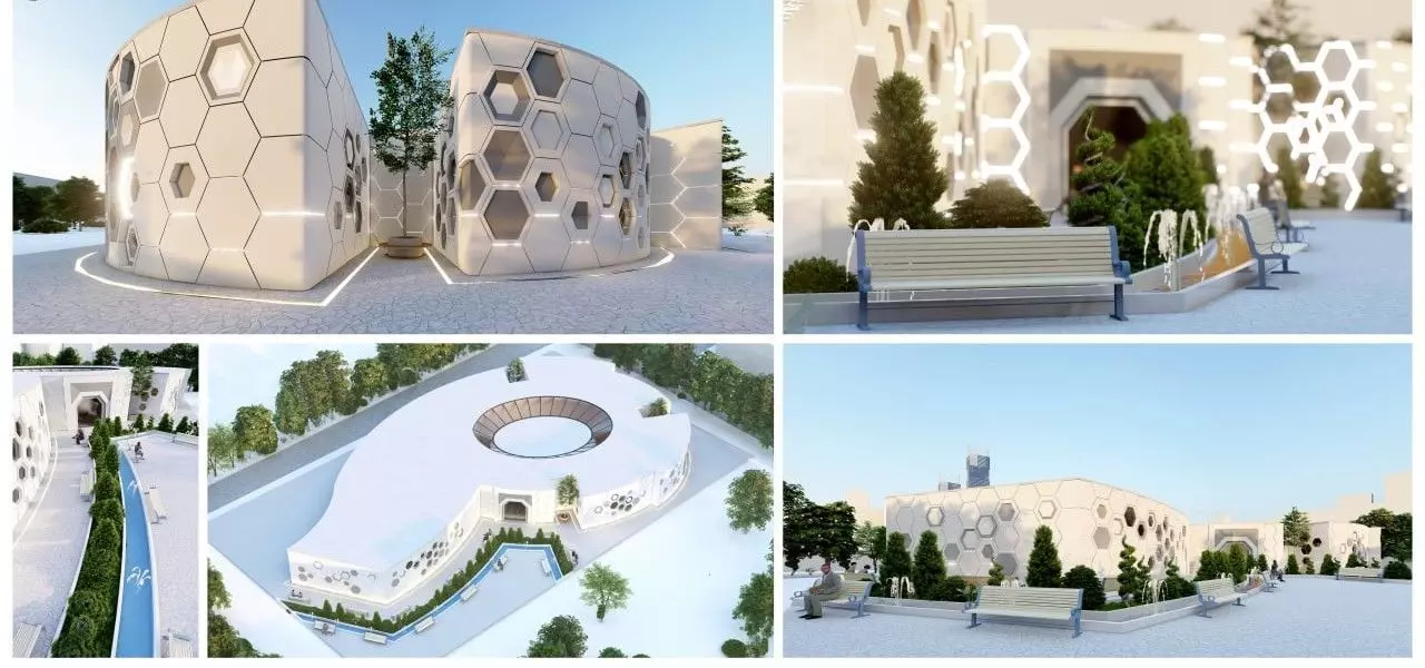 Cinema project plan 2d and 3D Model 3D model