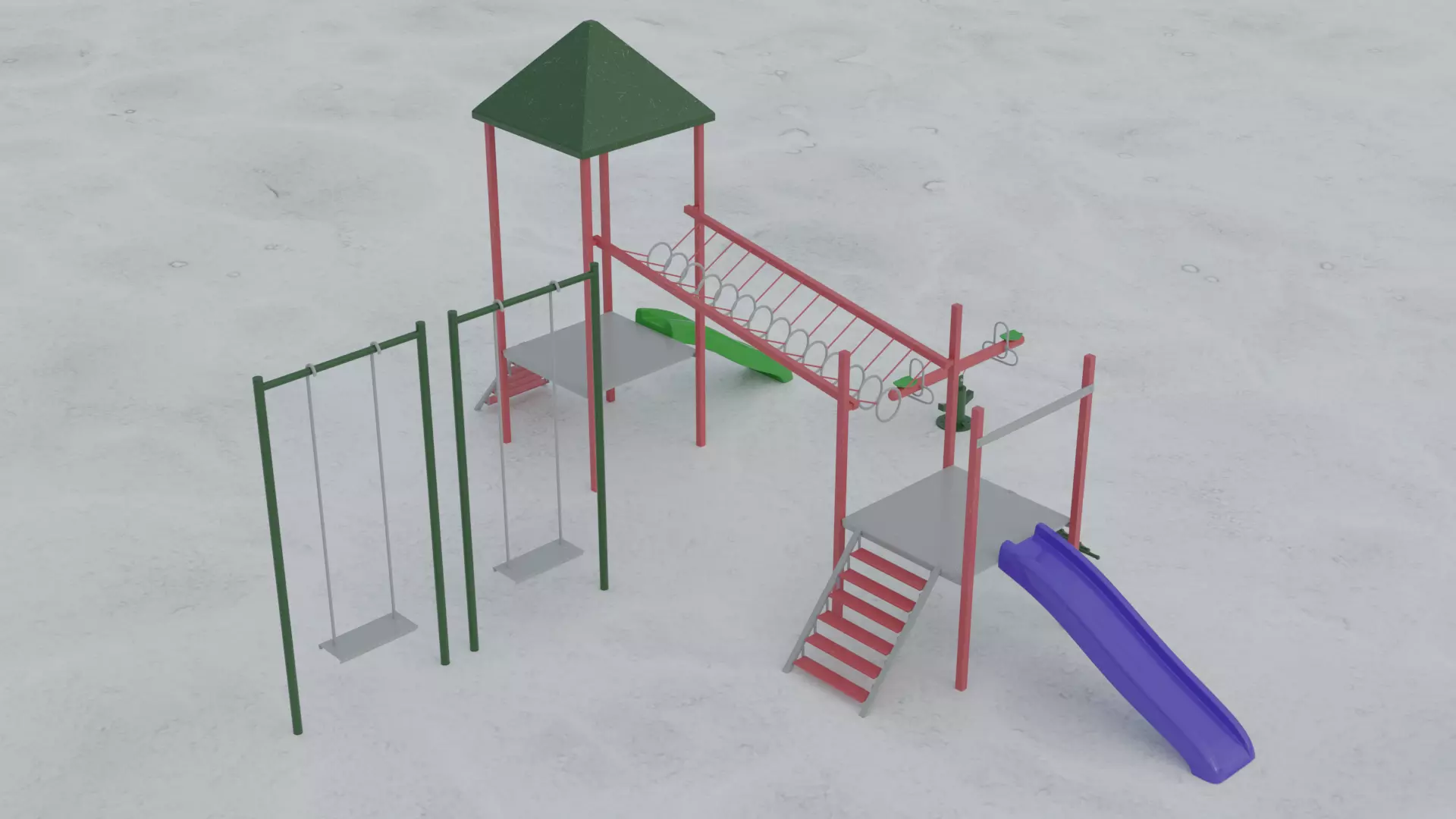 Playground 3D model