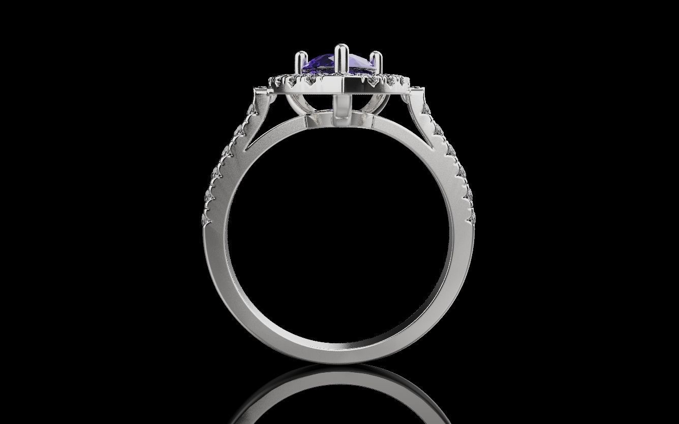 Women Rings 0044 3D print model_18