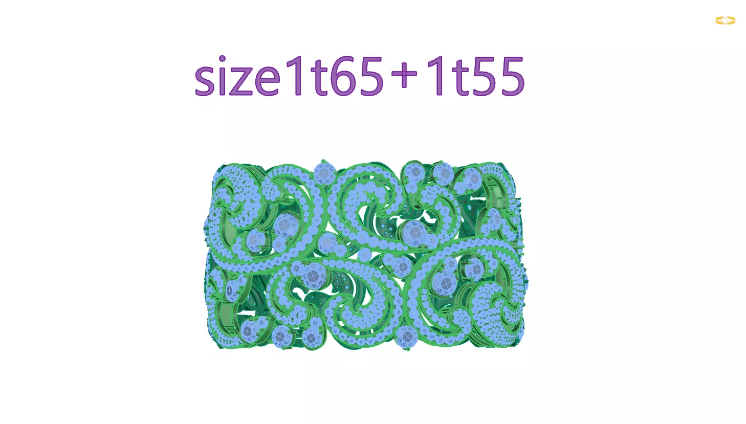 Bracelet 1 3D print model_0