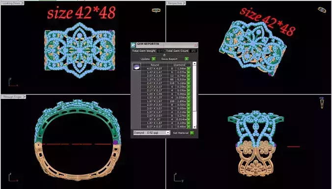 Bracelet 2 3D print model