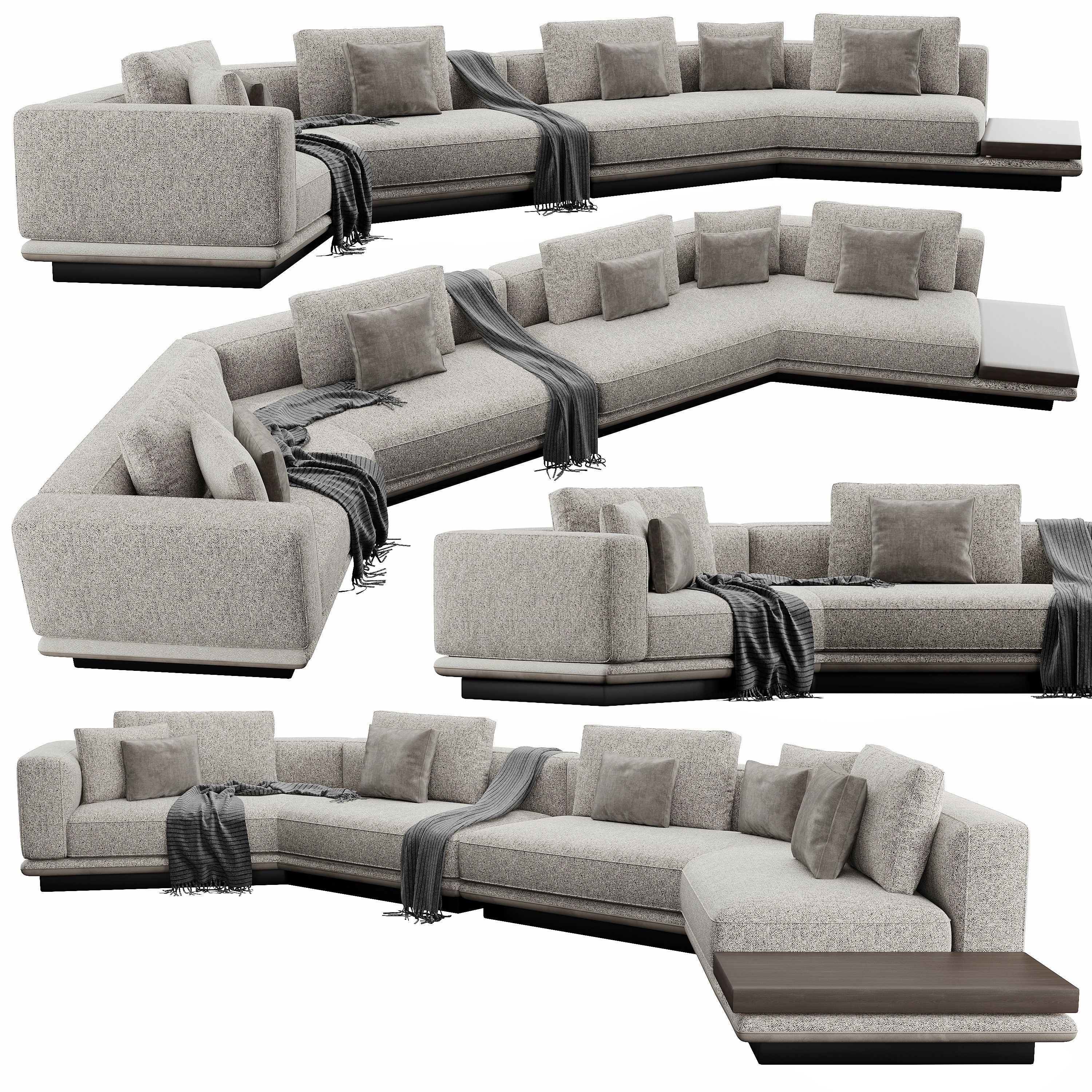 Horizonte Sofaset 3D model_3