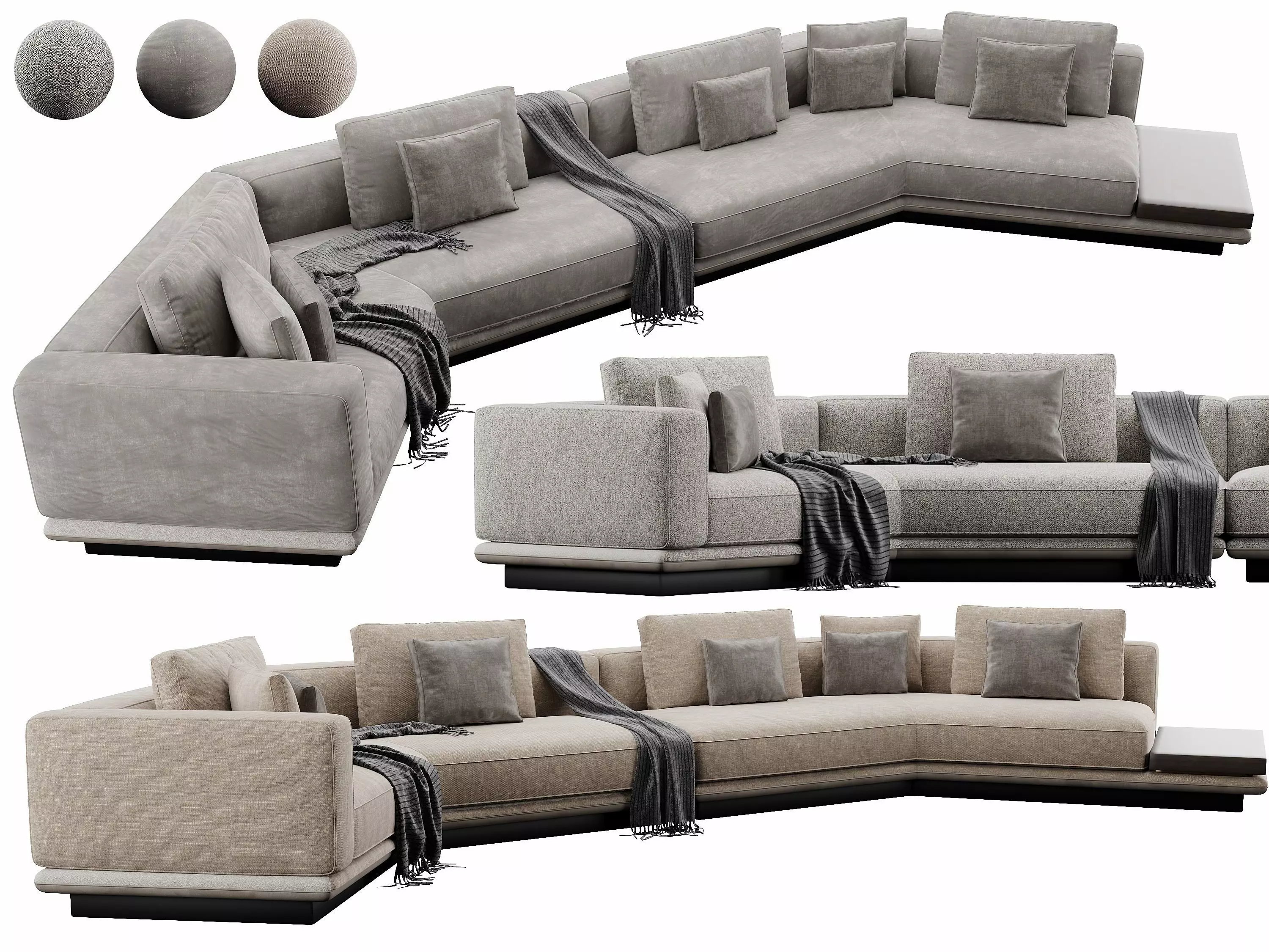 Horizonte Sofaset 3D model_0