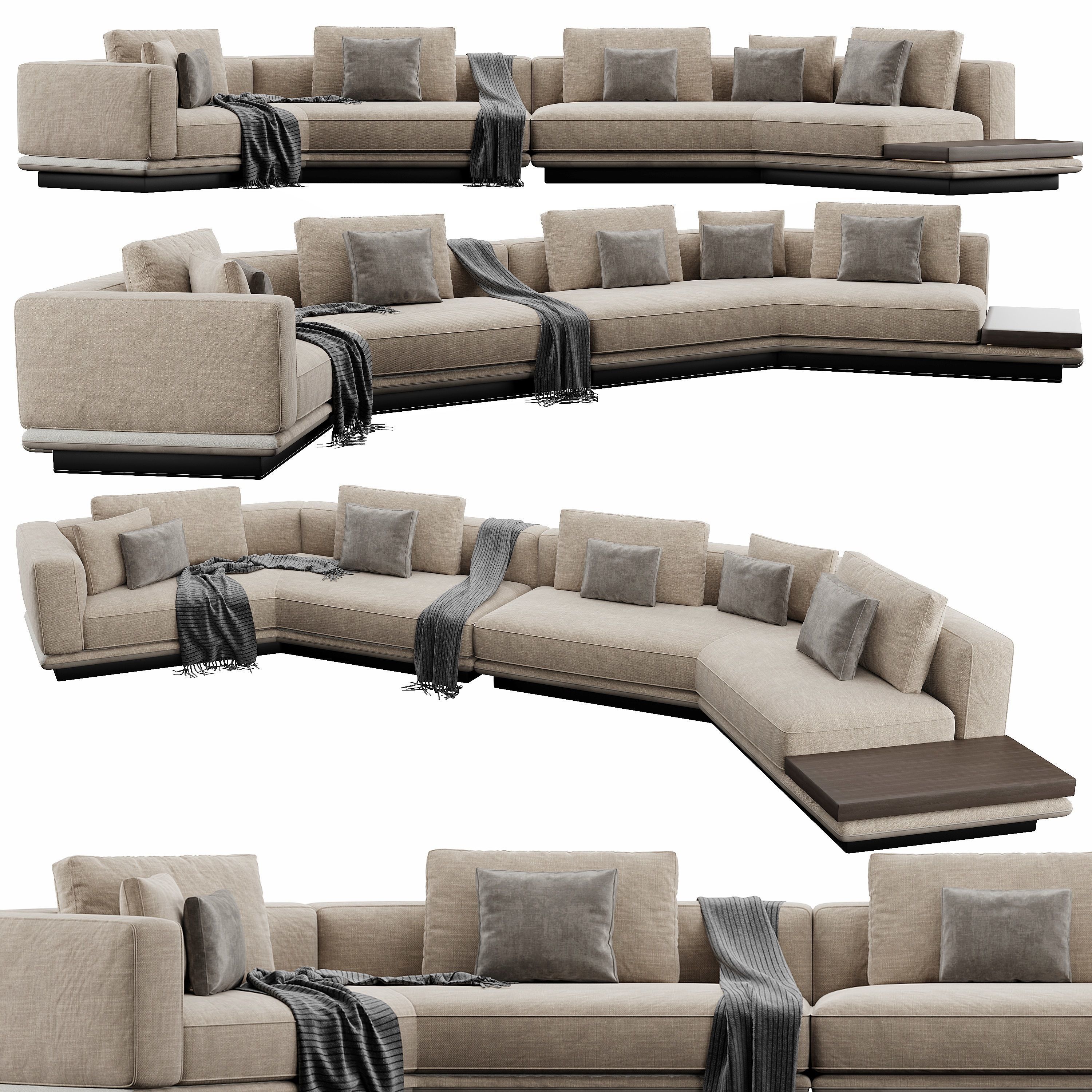 Horizonte Sofaset 3D model_5