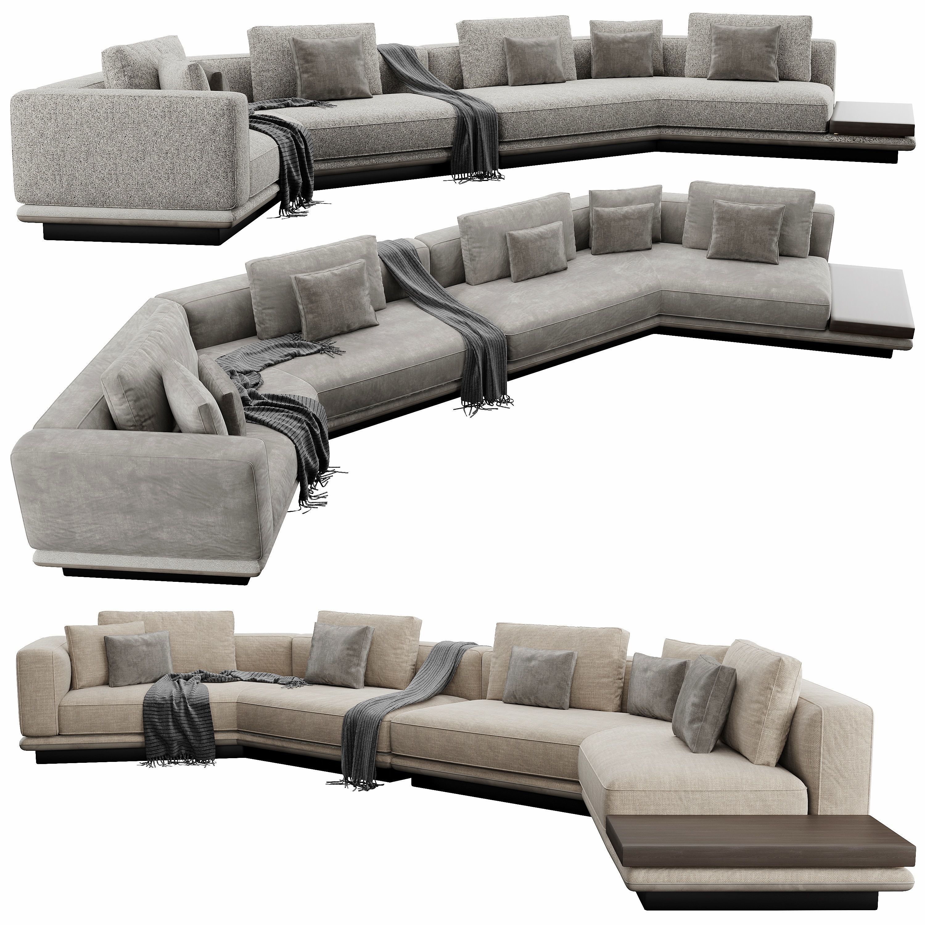 Horizonte Sofaset 3D model_4