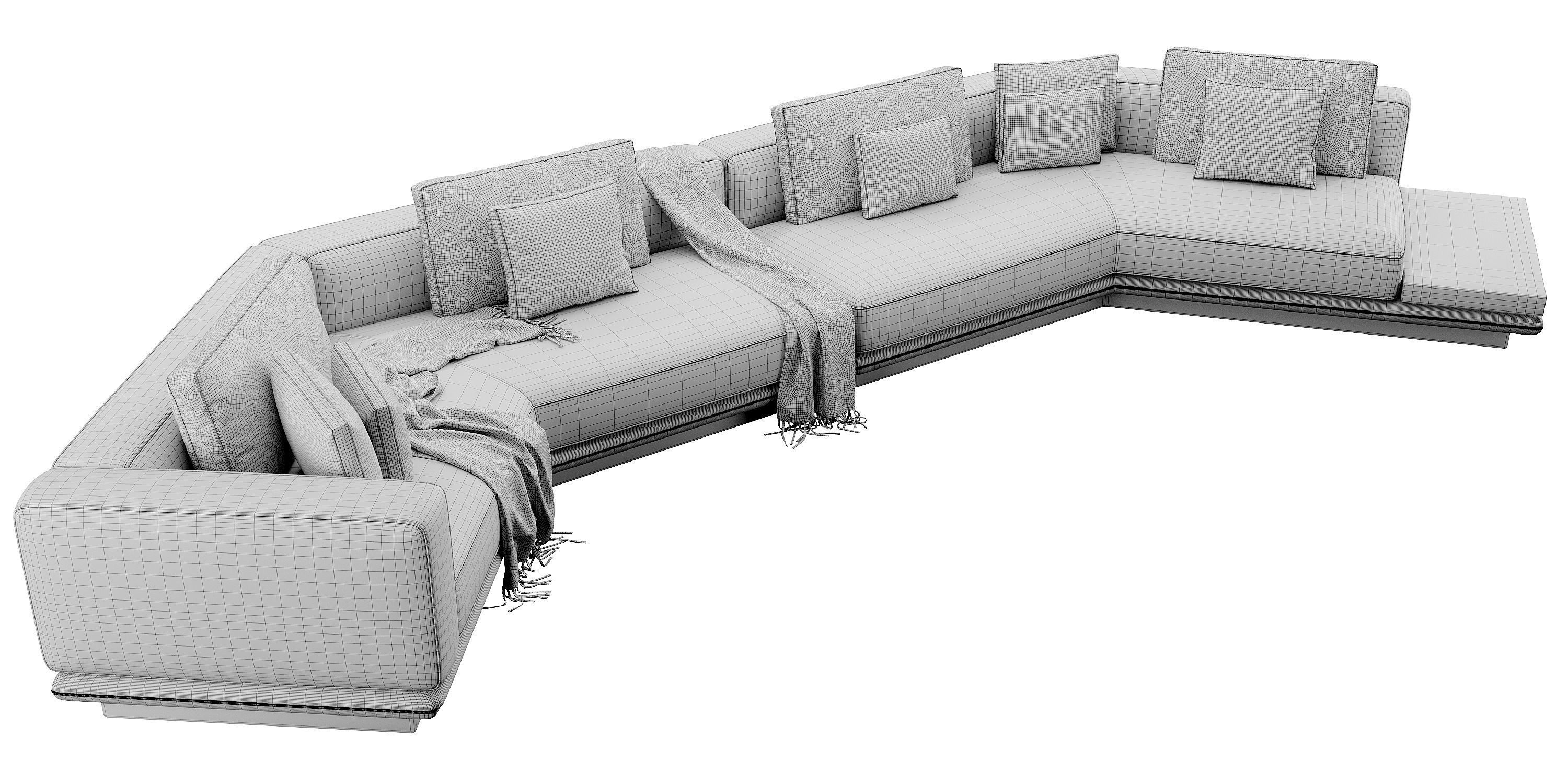 Horizonte Sofaset 3D model_23