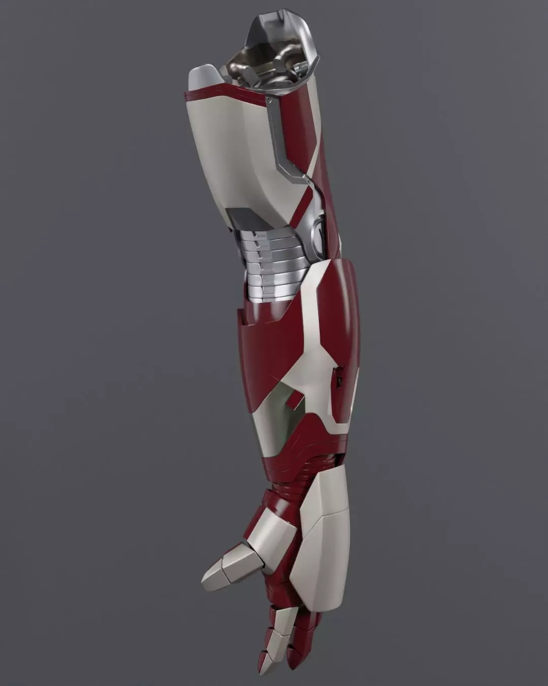 Iron Man Mk 42 Mk 43 Motorized 3D Printable Arm Gauntlet 3D print model_1