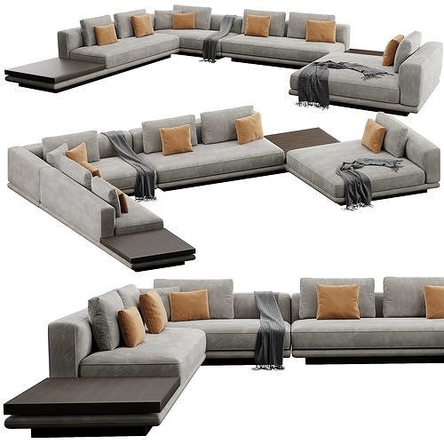 Horizonte Sofaset 3D model 3
