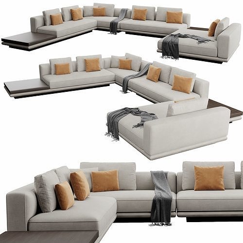 Horizonte Sofaset 3D model 5