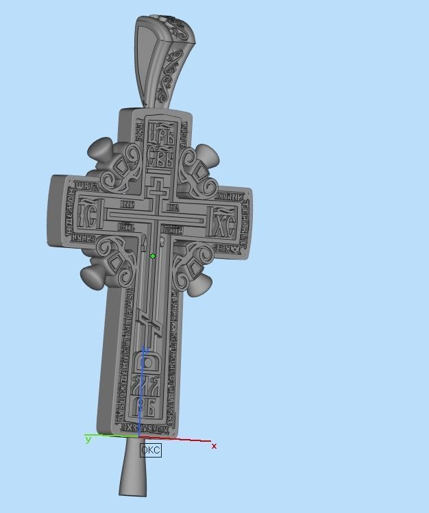 Cross 0101 3D print model_52
