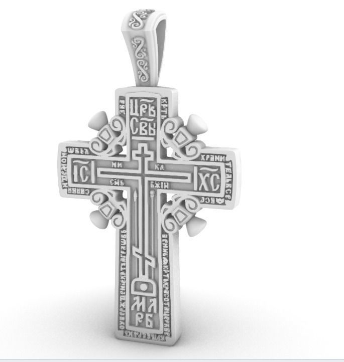 Cross 0101 3D print model_45